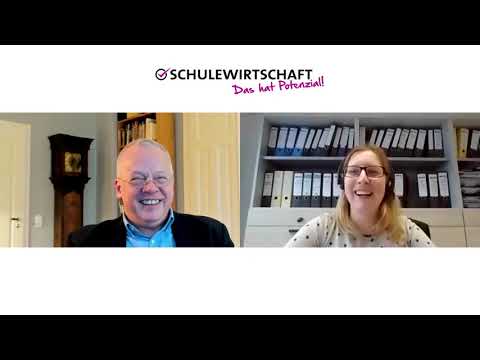 Zwei Personen in einem digitalen Meeting