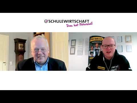 Zwei Personen in einem digitalen Meeting