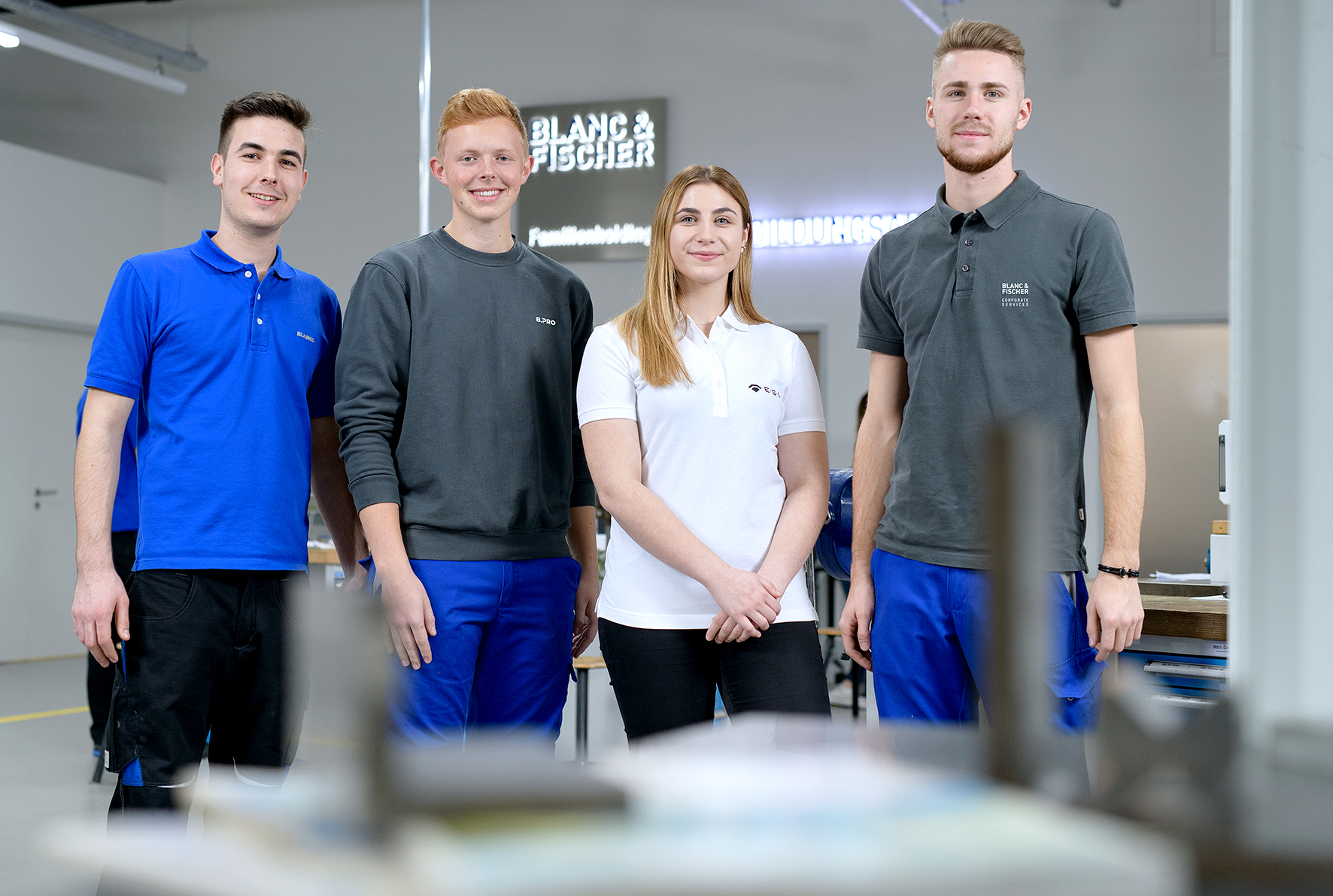 Schüler zu Gast bei der Blanc und Fischer GmbH