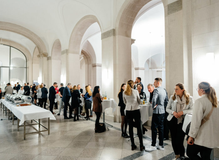 Empfang auf der Verleihung vom Schulewirtschaft Preis 2022