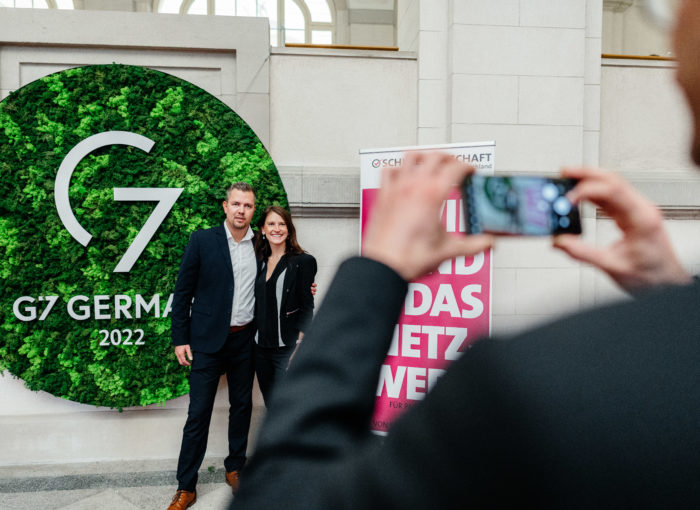 Teilnehmer bei der Verleihung vom Schulewirtsschaft Preis 2023