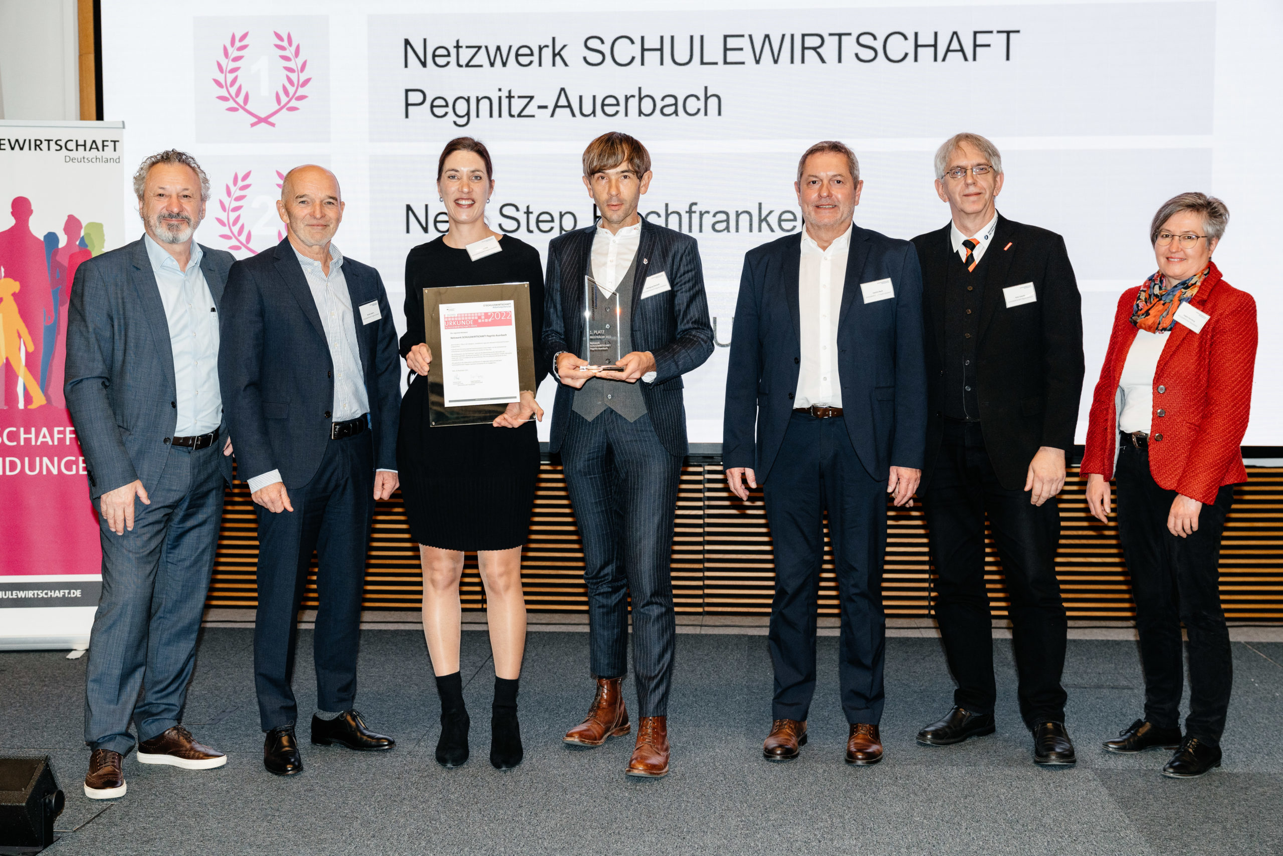 Grafik zu den Projekten des Netzwerks SCHULEWIRTSCHAFT Pegnitz-Auerbach