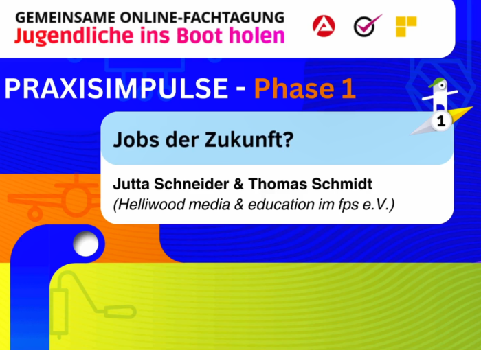 Bild mit Text "Jobs der Zukunft"